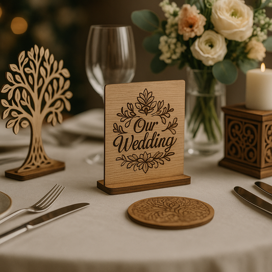 איך חריטה בלייזר יכולה להפוך את האירוע שלכם לבלתי נשכח