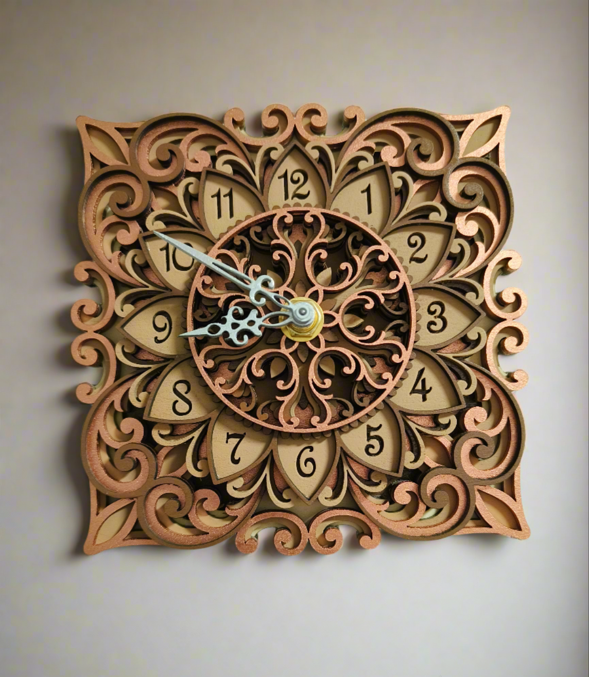 שעון קיר בעיצוב עתיק 1 (קטן)