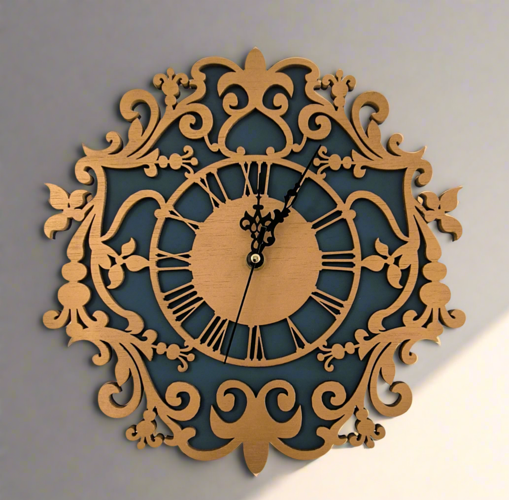 שעון קיר אלגטי דו-שכבתי 2