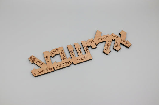 שלט לידה מיוחד
