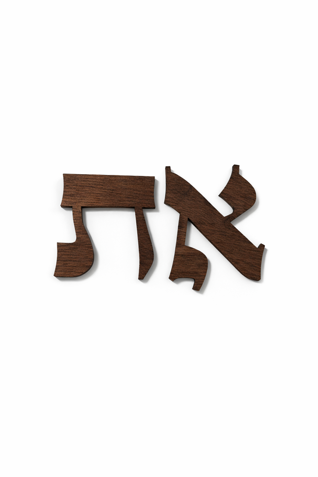 אותיות/מספרים/סימנים  - עץ