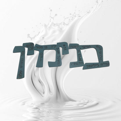 שלט לידה בעיצוב מיוחד
